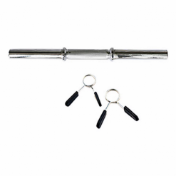 SOFTEE Barra Mancuerna 36cm Con Fijacion Muelle