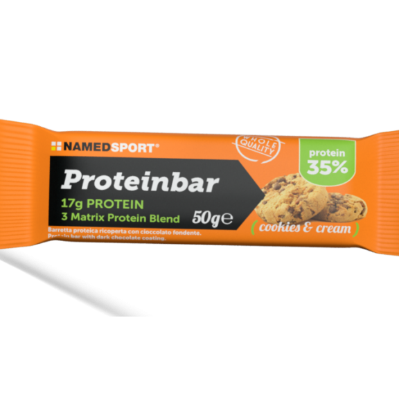 NamedSport Barrita ProteinBar Named Sport Galleta Cookies & Cream 50g 3 NamedSport Barrita ProteinBar Named Sport Galleta Cookies & Cream 50g