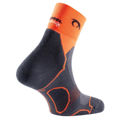 Calcetines Trail Running Lurbel Desafio Four Gris Naranja -Fitness comercio calcetines trail running lurbel desafio four gris naranja 1