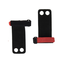 Calleras Crossfit Cross Grip Atipick Negro Rojo