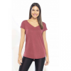 Camiseta Ditchill Reflection Granate Mujer -Fitness comercio camiseta ditchill reflection granate mujer