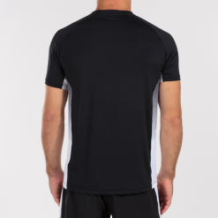 Camiseta Joma Elite VII Negro Blanco Gris Hombre -Fitness comercio camiseta joma elite vii negro blanco gris hombre 1