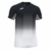 Camiseta Joma Elite VII Negro Blanco Gris Hombre -Fitness comercio camiseta joma elite vii negro blanco gris hombre