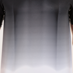 Camiseta Joma Elite VII Negro Blanco Gris Hombre -Fitness comercio camiseta joma elite vii negro blanco gris hombre 3