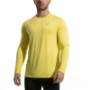 Camiseta Mizuno Impulse Core LS Amarillo Hombre -Fitness comercio camiseta mizuno impulse core ls amarillo hombre
