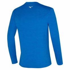 Camiseta Mizuno Impulse Core LS Azul Hombre -Fitness comercio camiseta mizuno impulse core ls azul hombre 1