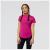Camiseta New Balance Accelerate Short Sleeve Fucsia Mujer -Fitness comercio camiseta new balance accelerate short sleeve fucsia mujer