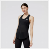 Camiseta New Balance Accelerate Tank Negro Mujer -Fitness comercio camiseta new balance accelerate tank negro mujer