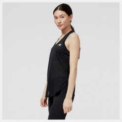 Camiseta New Balance Accelerate Tank Negro Mujer -Fitness comercio camiseta new balance accelerate tank negro mujer 3