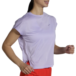 Camiseta Running Brooks Sprint Free Violeta Mujer -Fitness comercio camiseta running brooks sprint free violeta mujer 2