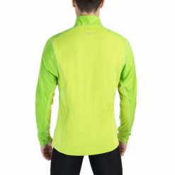 Camiseta Running Mizuno Hybrid Dry HZ LS Verde Lima Hombre -Fitness comercio camiseta running mizuno hybrid dry hz ls verde lima hombre 1