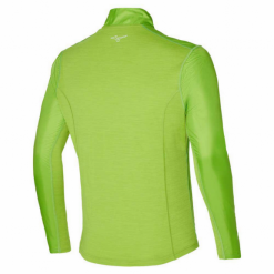 Camiseta Running Mizuno Hybrid Dry HZ LS Verde Lima Hombre -Fitness comercio camiseta running mizuno hybrid dry hz ls verde lima hombre 2