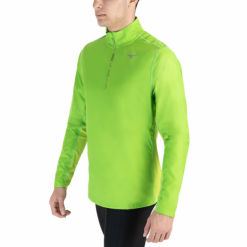Camiseta Running Mizuno Hybrid Dry HZ LS Verde Lima Hombre -Fitness comercio camiseta running mizuno hybrid dry hz ls verde lima hombre 3
