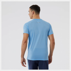 Camiseta Running New Balance Accelerate Azul Claro Hombre -Fitness comercio camiseta running new balance accelerate azul claro hombre 1