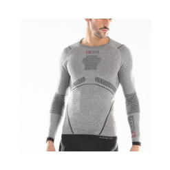 Camiseta Termica +8000 Umero Gris Hombre -Fitness comercio camiseta termica 8000 umero gris hombre 1