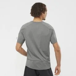 Camiseta Trail Running Salomon Cross Run Gris Hombre 8 Camiseta Trail Running Salomon Cross Run Gris Hombre -Fitness comercio camiseta trail running salomon cross run gris hombre 2