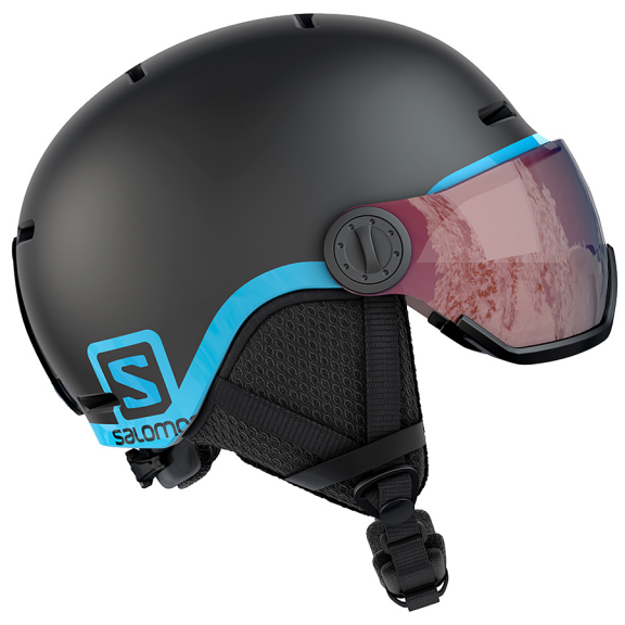 Casco Esquí Salomon Grom Visor Negro Junior 3 Casco Esquí Salomon Grom Visor Negro Junior
