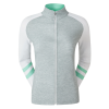 Foot Joy Chaqueta Footjoy Full Zip Raglan Gris Mujer -Fitness comercio chaqueta footjoy full zip raglan gris mujer
