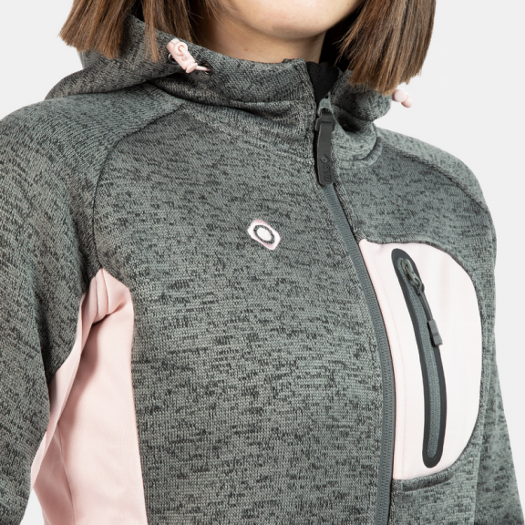 Chaqueta Polar Izas Humbo Gris Mujer 5 Chaqueta Polar Izas Humbo Gris Mujer - Imagen 3