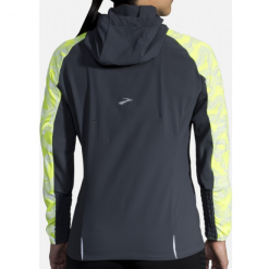 Chaqueta Running Brooks Nightlife Jacket Gris/amarillo Mujer -Fitness comercio chaqueta running brooks nightlife jacket grisamarillo mujer 2