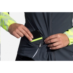 Chaqueta Running Brooks Nightlife Jacket Gris/amarillo Mujer -Fitness comercio chaqueta running brooks nightlife jacket grisamarillo mujer 4