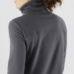 Chaqueta Salomon Essential Cosy Fleece FZ Gris Mujer 10 Chaqueta Salomon Essential Cosy Fleece FZ Gris Mujer -Fitness comercio chaqueta salomon essential cosy fleece fz gris mujer 3