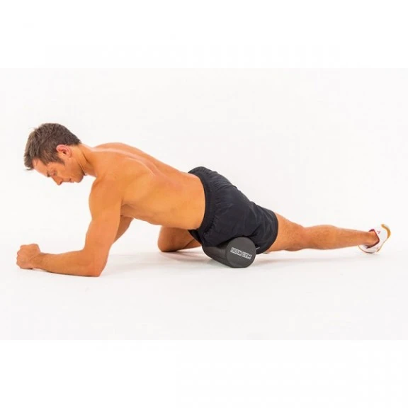 Cilindro Masaje 30cm Iron Gym Negro Unisex 7 Cilindro Masaje 30cm Iron Gym Negro Unisex - Imagen 5