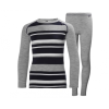 Conjunto Térmico Helly Hansen Merino Mid Gris/negro Junior -Fitness comercio conjunto termico helly hansen merino mid grisnegro junior