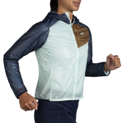 Cortavientos Brooks All Altitude Azul Mujer -Fitness comercio cortavientos brooks all altitude azul mujer 2
