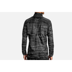 Cortavientos Brooks LSD Pullover Gris/negro Hombre -Fitness comercio cortavientos brooks lsd pullover grisnegro hombre 2