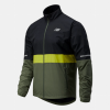 Cortavientos New Balance Accelerate Protect Negro Verde -Fitness comercio cortavientos new balance accelerate protect negro verde