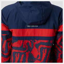 Cortavientos New Balance Printes Accelerate Azul Rojo Mujer -Fitness comercio cortavientos new balance printes accelerate azul rojo mujer 3