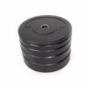 Disco Amaya Black Rubber Bumper Plate 10kg