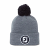 Foot Joy Gorro Invierno Footjoy Fj Solid Gris -Fitness comercio gorro invierno footjoy fj solid gris