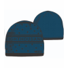 Gorro Lana +8000 2212 Azul Negro Unisex -Fitness comercio gorro lana 8000 2212 azul negro unisex