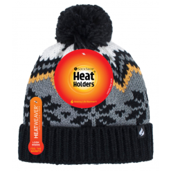 Gorro Lana Heat Holders Lagan Negro Mujer -Fitness comercio gorro lana heat holders lagan negro mujer 1