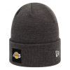 Gorro Lana New Era Team Cuff Lakers Gris -Fitness comercio gorro lana new era team cuff lakers gris