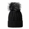 Gorro The North Face Oh Mega Fur Pom Negro Mujer -Fitness comercio gorro the north face oh mega fur pom negro mujer