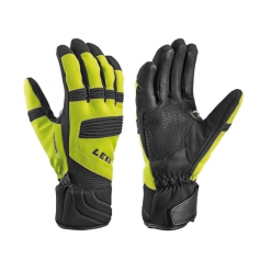 Guantes Esquí Leki Elements Palladium S Lime Black Hombre