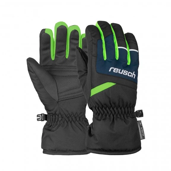 Guantes Esquí Reusch Bennet R-Tex Negro Azul Junior 3 Guantes Esquí Reusch Bennet R-Tex Negro Azul Junior