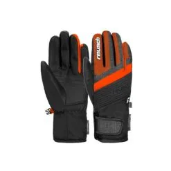 Guantes Esquí Reusch Duke Negro Naranja Junior -Fitness comercio guantes esqui reusch duke negro naranja junior 2