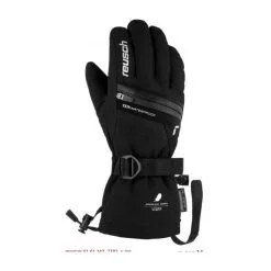 Guantes Esquí Reusch Lando R-Tex Negro Gris Junior