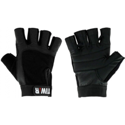TIWR Guantes Fitness Tiwir Xtra Piel Polivalente Negro -Fitness comercio guantes fitness tiwir xtra piel polivalente negro 2