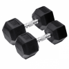 Hex Dumbble Orange Gym 8kg Cada Una -Fitness comercio hex dumbble orange gym 8kg cada una