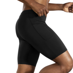 Malla Corta Brooks Source 9" Negro Hombre -Fitness comercio malla corta brooks source 9 negro hombre 2