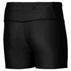 Malla Corta Mizuno Core Short Tght Negro Mujer -Fitness comercio malla corta mizuno core short tght negro mujer 1