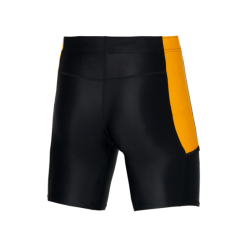 Malla Corta Mizuno Impulse Core Mid Negro Naranja Hombre -Fitness comercio malla corta mizuno impulse core mid negro naranja hombre 1