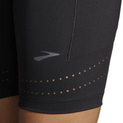 Malla Corta Running Brooks Method 8" Negro Mujer -Fitness comercio malla corta running brooks method 8 negro mujer 6