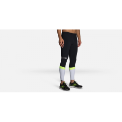 Malla Running Brooks Carbonite Negro Flúor Blanco Hombre -Fitness comercio malla running brooks carbonite negro fluor blanco hombre 1