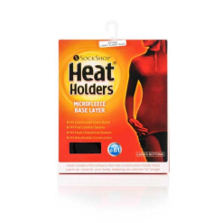 Malla Térmica Heat Holders Microfleece Bottoms L/S Negro -Fitness comercio malla termica heat holders microfleece bottoms ls negro 1